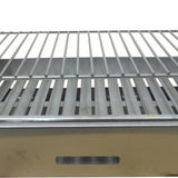 supplement grilloir en inox pour barbecue