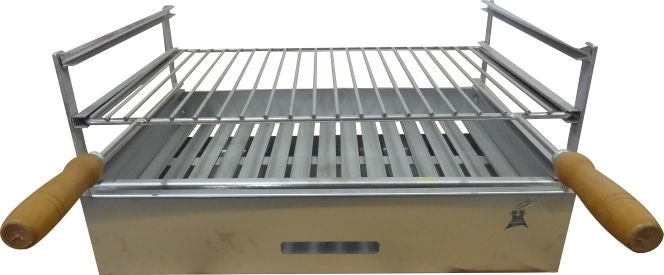 supplement grilloir en inox pour barbecue