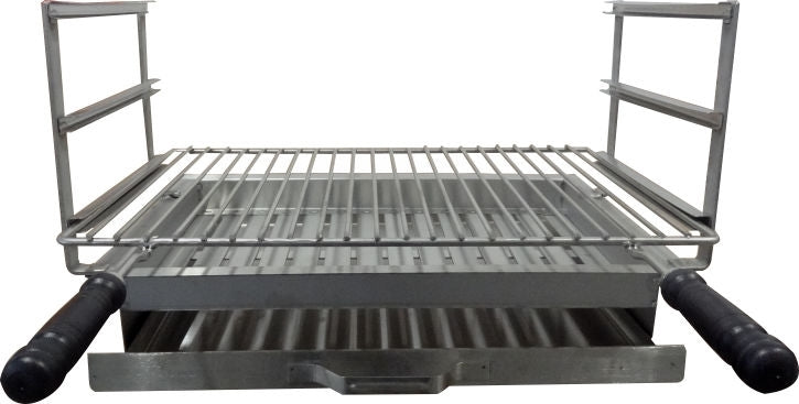 supplement grilloir en inox pour barbecue
