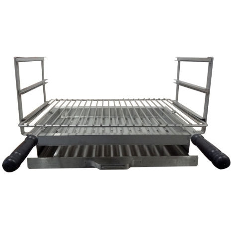 supplement grilloir en inox pour barbecue