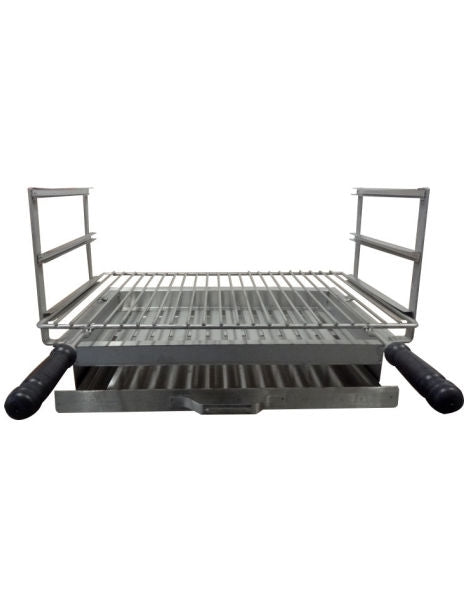 supplement grilloir en inox pour barbecue