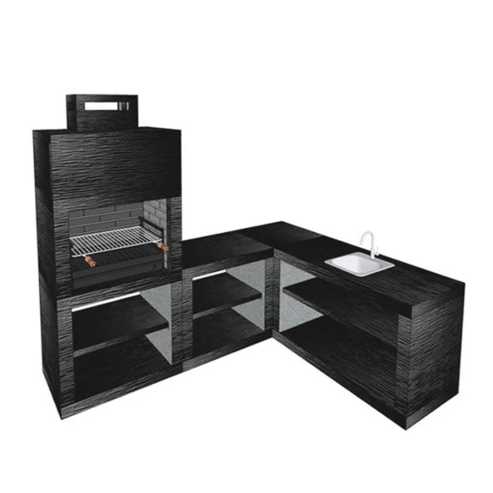 barbecue d angle moderne av12b