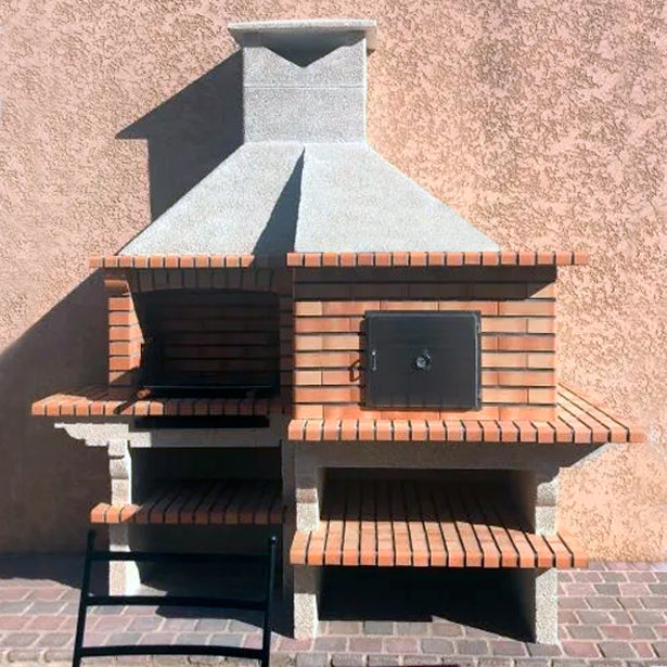 barbecue avec four a pain av5350f