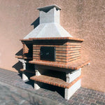 barbecue avec four a pain av5350f