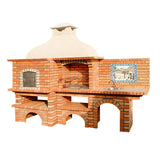 four et barbecue en brique avec evier ce9020f