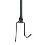 Pelle de four à bois AC26F manche en fer vue de côté