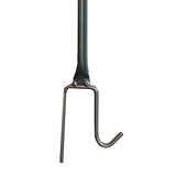 Pelle de four à bois AC26F manche en fer vue de côté