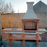 barbecue a monter de jardin avec evier ce4030f