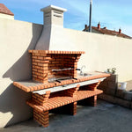 barbecue a monter de jardin avec evier ce4030f