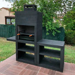 barbecue moderne avec evier av45m