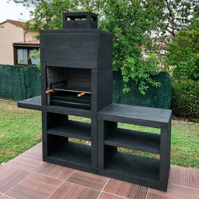 barbecue moderne avec evier av45m