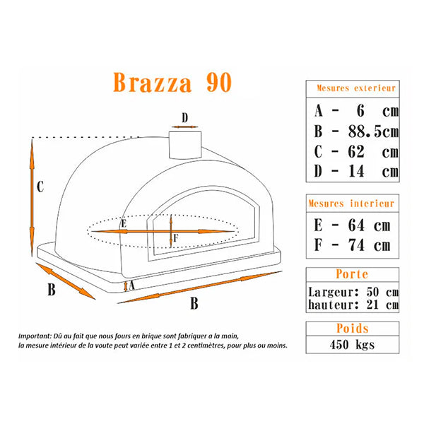 four a pizza et pain bois brazza