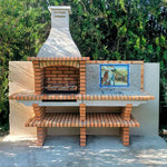 barbecue de jardin avec evier ce4030pf