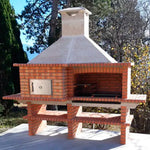 barbecue avec four a pizza av5950f