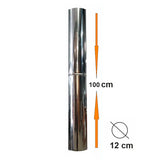 Tube de Cheminee INOX 100cm pour MAXIMUS 70cm AC71F