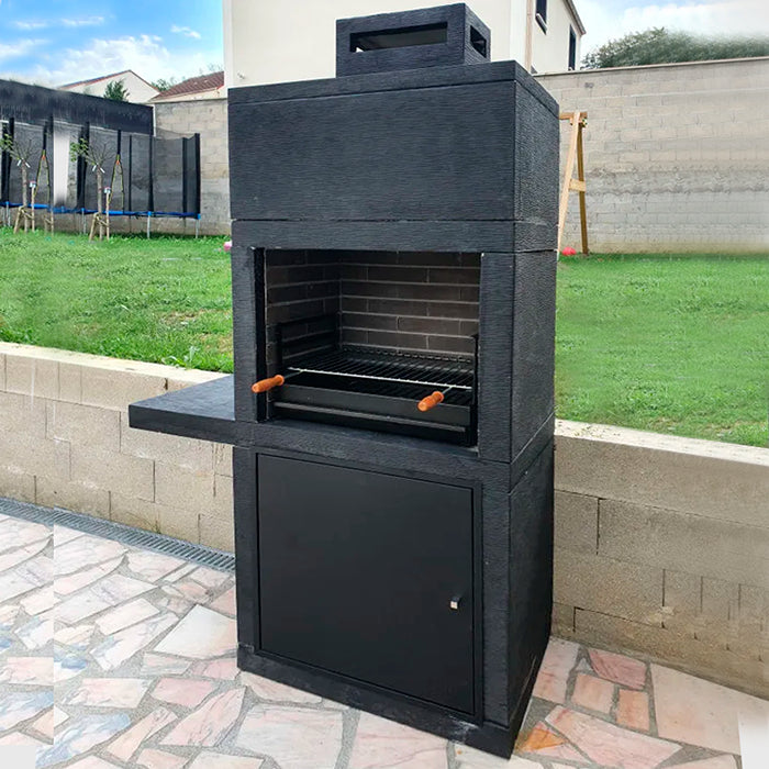 barbecue contemporain impexfire pierre av15m