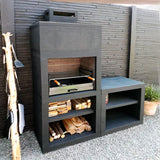 barbecue moderne avec evier av46m