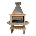 barbecue de jardin en pierre av340f