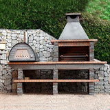 barbecue avec four a bois maximus av240f