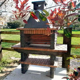 barbecue de jardin en pierre av340f