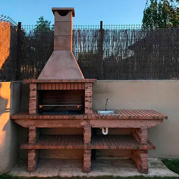 barbecue fixe en pierre reconstituee av370f