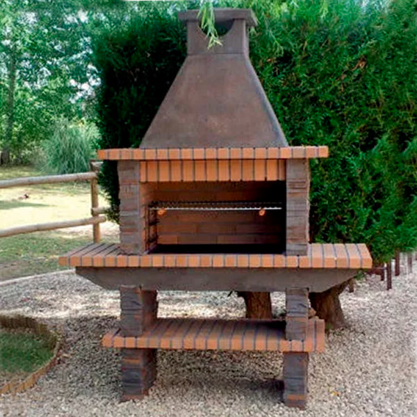 barbecue de jardin en pierre av340f