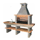 barbecue fixe en pierre reconstituee av370f