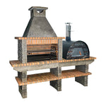 barbecue avec four a bois maximus av240f