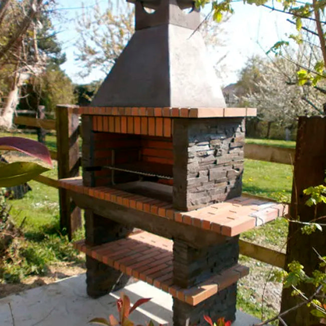barbecue de jardin en pierre av340f