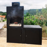barbecue moderne avec evier av40m