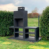 barbecue moderne avec evier av45m