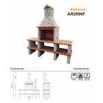 barbecue en pierre fixe ar2060f
