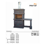 barbecue en pierre en solde pr4710f