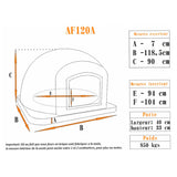 four a pain brique impexfire af120a