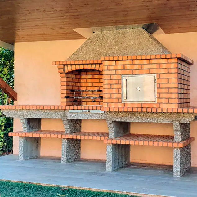 barbecue et four a pizza exterieur av5300f