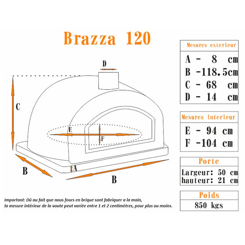 four a pizza et pain bois brazza