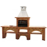 Brick Barbecue with Sink JC022F