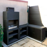 barbecue d angle moderne av12b