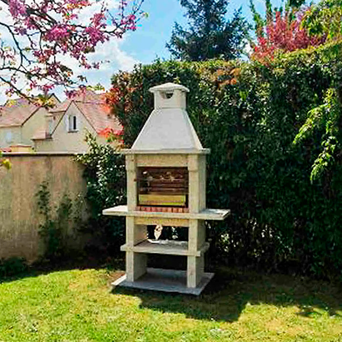 Barbecue GR51F détail de la pierre