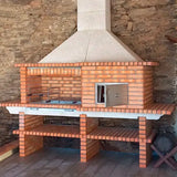 barbecue avec four a pizza av5950f