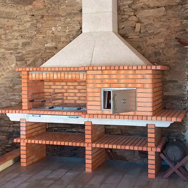 barbecue avec four a pizza av5950f