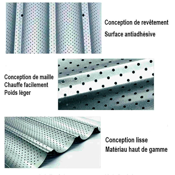 moule perfore pour baguettes ac73f