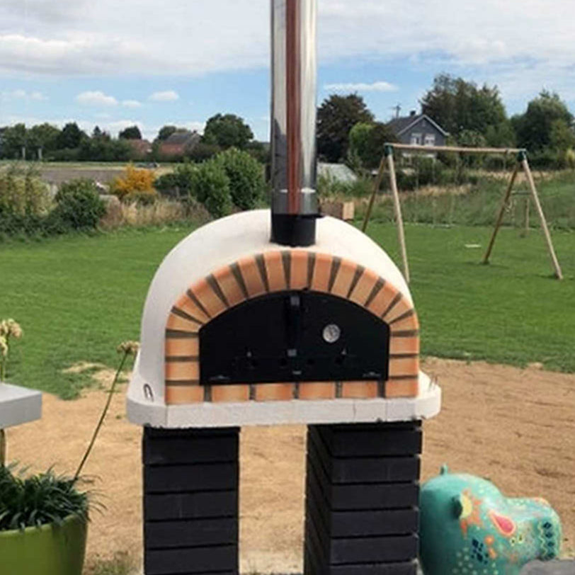 supplement porte acier anthracite four pizzaioli