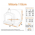 four en briques a pizza et pain vittoria