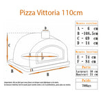 four a bois pizza en briques pizza vittoria
