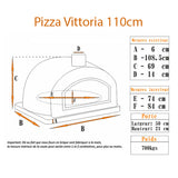 four a bois pizza en briques pizza vittoria