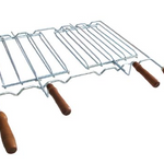 four a bois d angle avec barbecue ce1002b