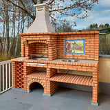 barbecue en brique avec evier ce5050f