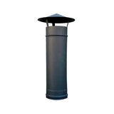 Cheminée INOX Anthracite Complète pour MAXIMUS 70cm AC76F