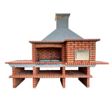 Barbecue four a bois et évier AV5900F